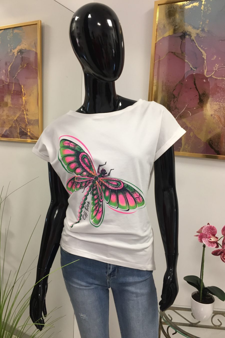 T-shirt Motyl